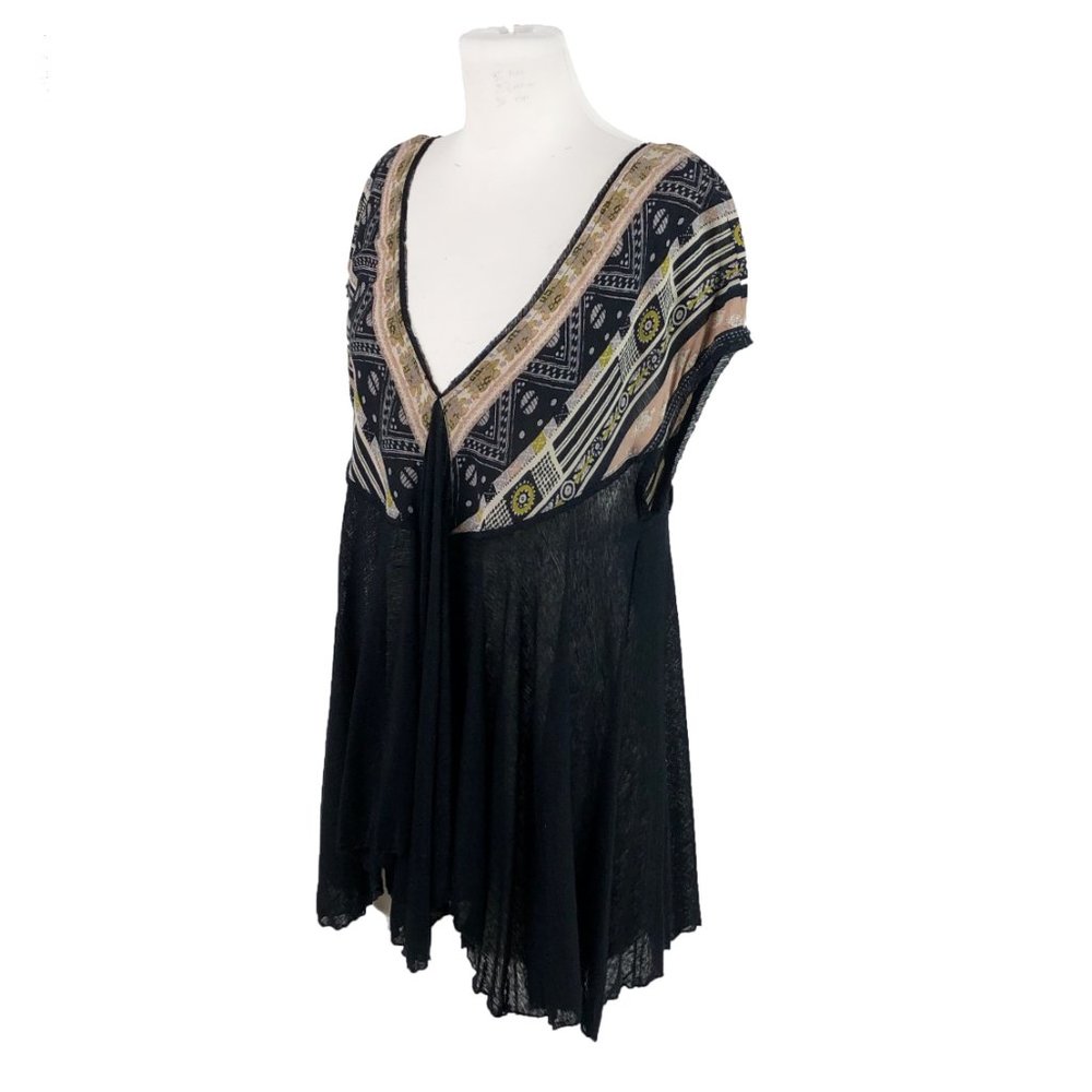 Free People M Medium We Are Golden Tunic Boho - Picture 3 of 7